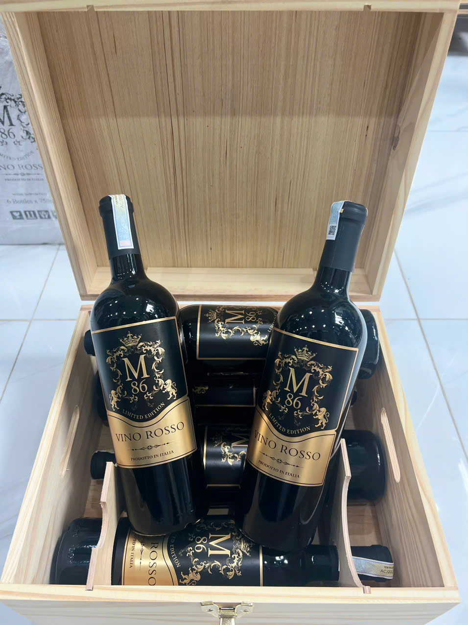 Rượu Vang M86 Vino Rosso